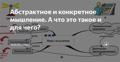 Абстрактное и конкретное