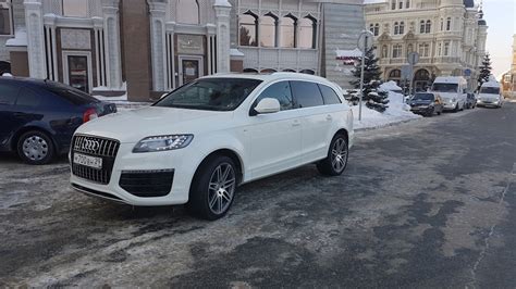 Адаптация пневмоподвески Audi Q7