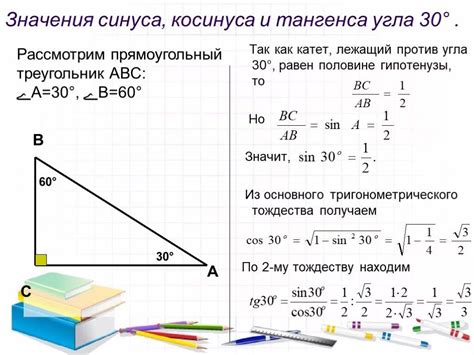 Альтернативные способы вычисления тангенса 45 градусов