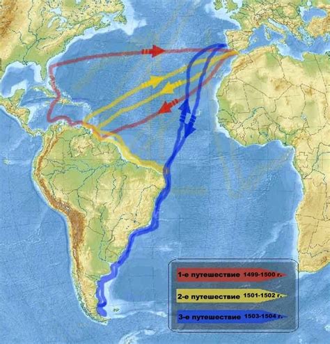 Америка Веспуччи: история открытия