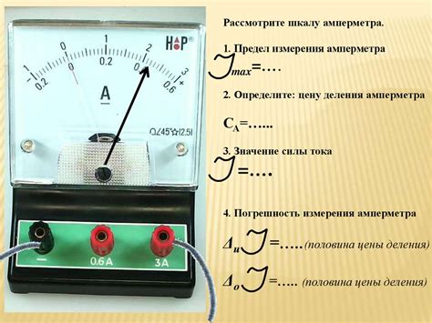 Амперметр: измерение тока в электрической цепи