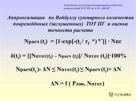 Аппроксимация количества муки