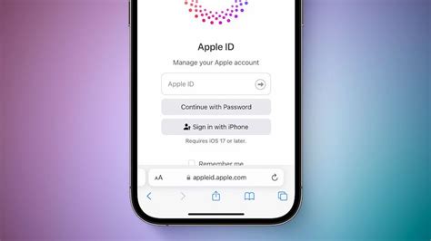 Аутентифицируйте себя с помощью Face ID, Touch ID или пароля