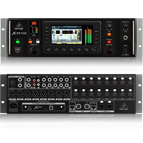 Базовая настройка Behringer X32 Rack