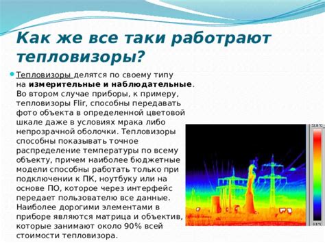 Безопасность использования тепловизора при направленном воздействии на солнце