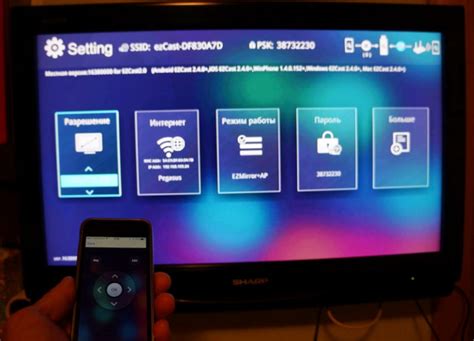 Беспроводное подключение телефона к телевизору через Wi-Fi