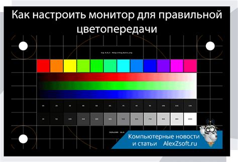 Важность правильной настройки монитора для лучшей графики