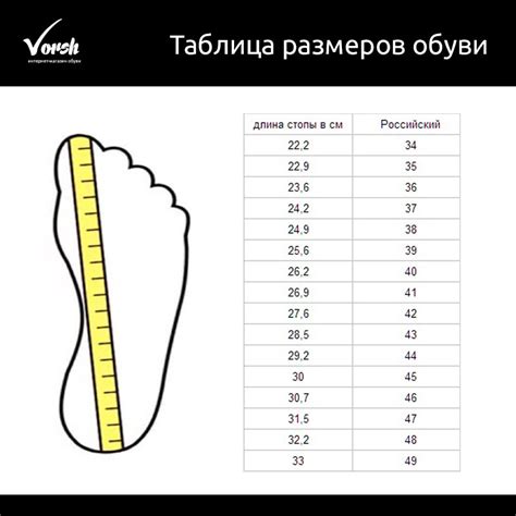 Важные аспекты определения размера обуви для комфортной посадки