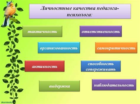 Важные понятия педагога-психолога и детского психолога