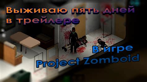 Важные этапы в устранении укуса в игре Project Zomboid