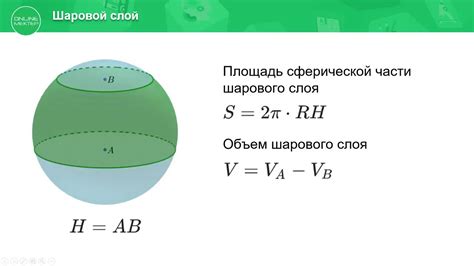 Вес сфер