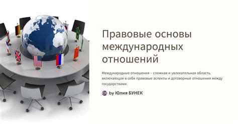 Взаимоотношения государств и дипломатические отношения