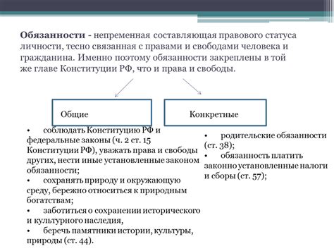 Взаимосвязь правового статуса личности с конституционными правами