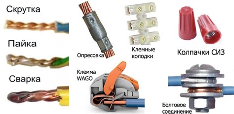 Виды разъемов для соединения медных проводов