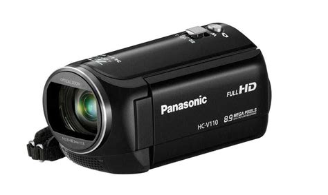 Включение камеры Panasonic HC-V110