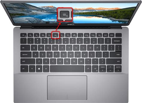 Включение подсветки ноутбука Dell Inspiron