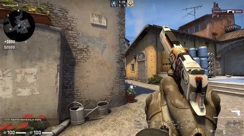 Включение тряски рук в CS GO