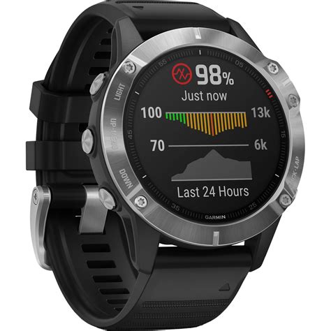 Включение часов Garmin Fenix 6