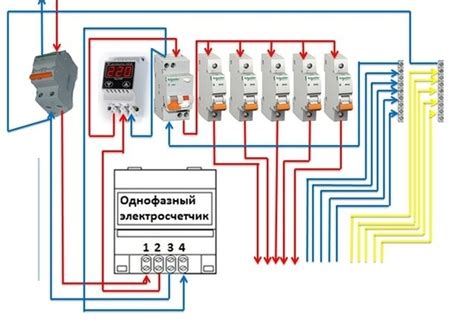 Включение электроэнергии и тестирование установленного реле