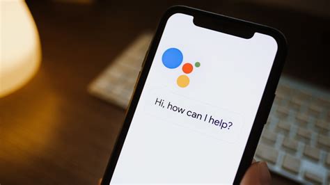 Включение Google Assistant: