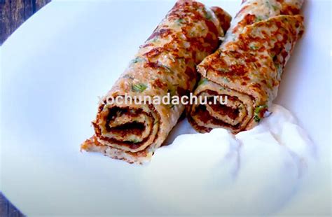 Вкусные и сытные сырные блинчики