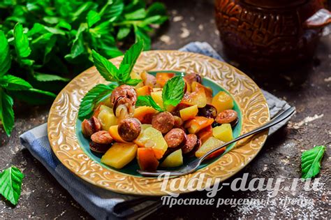 Вкусные рецепты с охотничьими колбасками