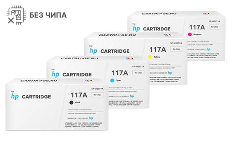 Влияние использования картриджей без чипа на качество печати