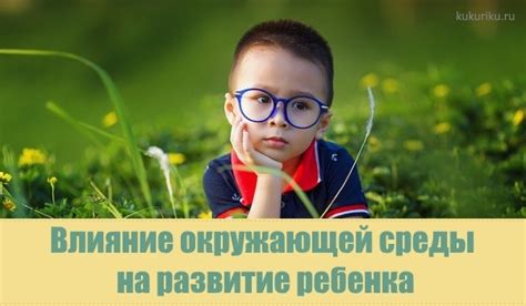 Влияние окружающей среды на развитие личности