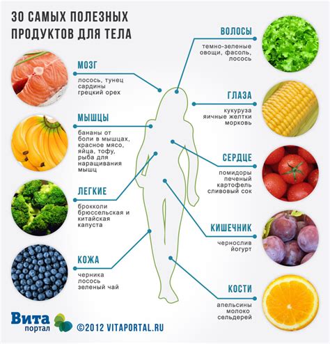 Влияние пищевых продуктов на точки на грудине