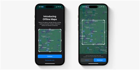 Возможности использования оффлайн карт в Apple Maps
