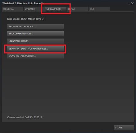 Воспользуйтесь командой "verify_game_cache" в Steam