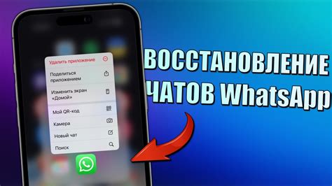 Восстановление переписки в WhatsApp на Андроиде