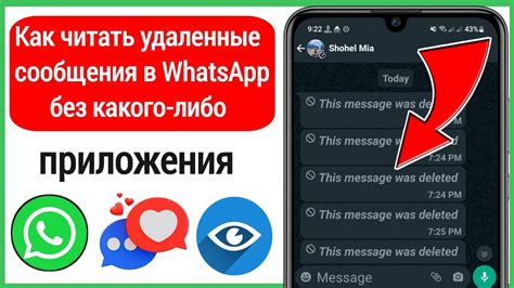 Восстановление удаленных сообщений с помощью WhatsApp Backup