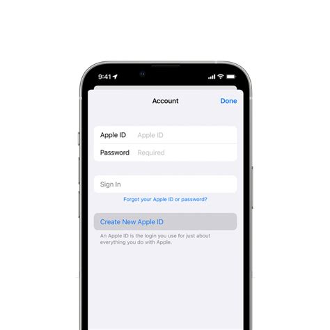 Восстановление учетной записи Apple ID