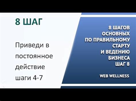 Восьмой шаг: сохранение и публикация