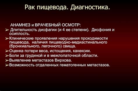 Врачебный осмотр и анамнез