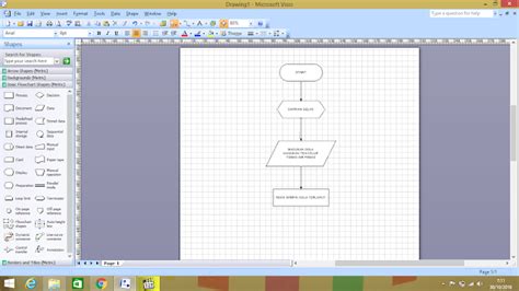 Вставка файла Visio