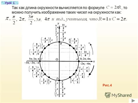 Вставка формы с изображением окружности