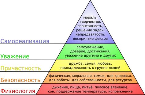 Вторичные потребности человека