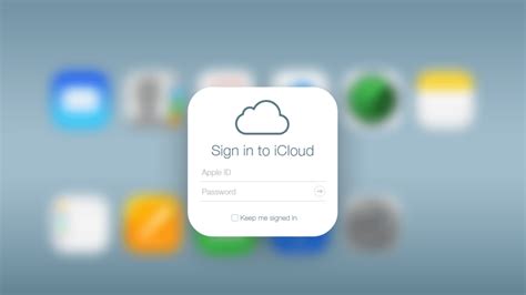 Входите в аккаунт iCloud