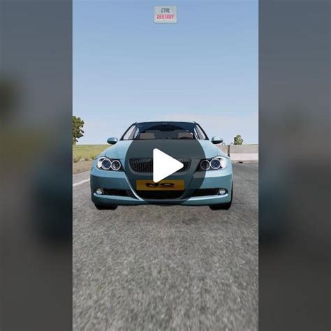 Выбор автомобиля в BeamNG Drive