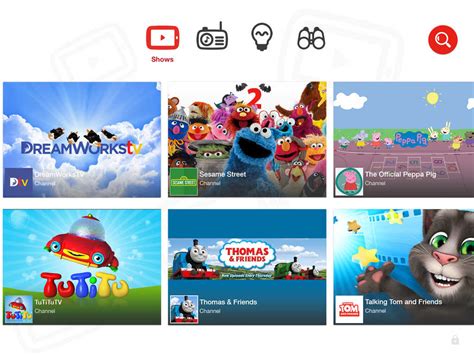 Выбор версии YouTube Kids для старого iPad