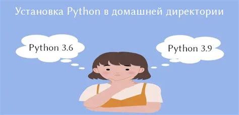 Выбор директории установки Python IDE