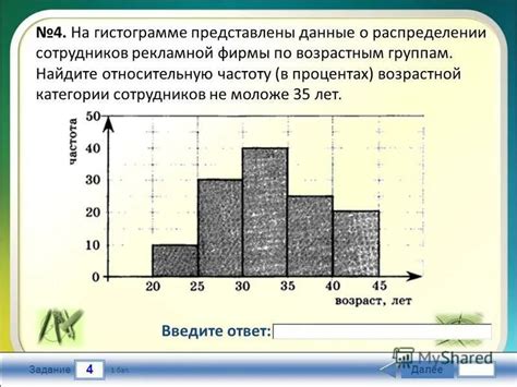 Выбор столбца для гистограммы