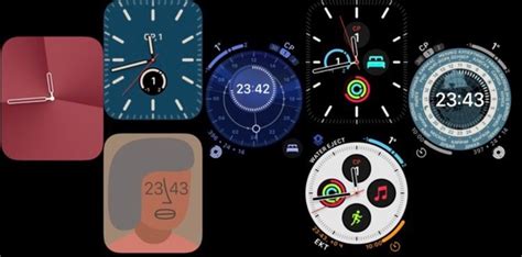 Выбор циферблата на Apple Watch