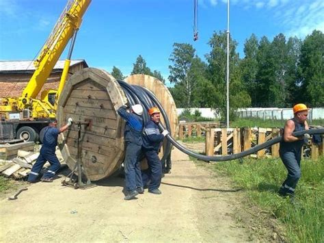 Выбор экскаватора для прокладки кабеля