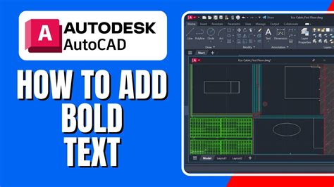 Выделение круга с помощью команды "Bold" в AutoCAD