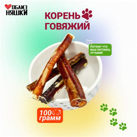 Где купить корень говяжий для собак