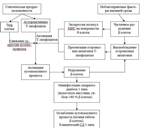 Генетическая предрасположенность и риск развития сахарного диабета