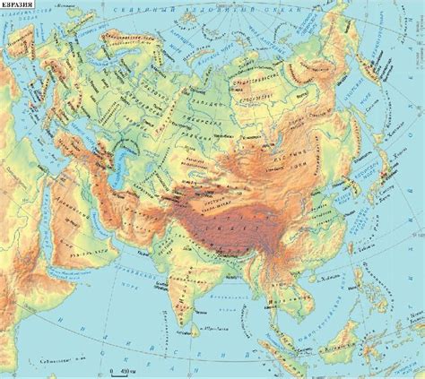 Географические особенности рек на карте